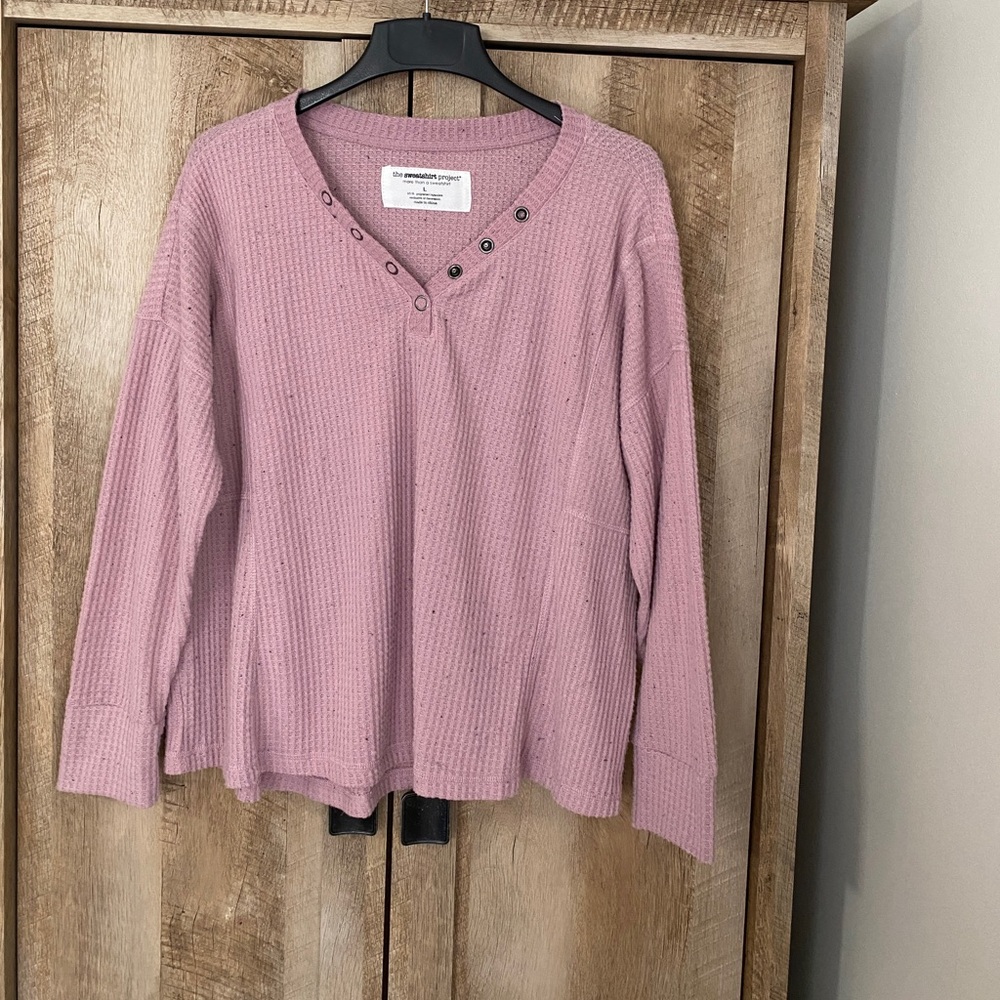 The Sweatshirt Project Long Sleeve Soft Thermal Top